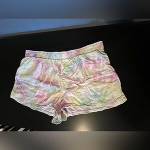 PINK Victoria's Secret Pastel Tie-Dye Sleep Shorts
